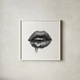 Sweets I Neutral by Janelle Penner. Shown in a crisp white glass frame for a clean and minimalist style. Available as an archival giclee rolled canvas, fine art paper, or poster print. SKU 67638a.