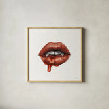 Sweets III by Janelle Penner. Shown in a natural wood glass frame for a timeless modern aesthetic. Available as an archival giclee rolled canvas, fine art paper, or poster print. SKU 67637a.