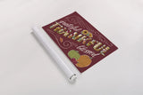 Thankful I Red by Janelle Penner. shown as a rolled paper print. Available as archival giclee rolled canvas, fine art paper, or poster print. SKU 45431i.