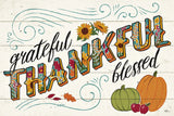 Thankful I White by Janelle Penner. SKU 43108i. Archival Giclee Fine art print for wall decor.