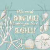 Tranquil Morning II Snowflakes by Janelle Penner. SKU 44927a. Archival Giclee Fine art print for wall decor.