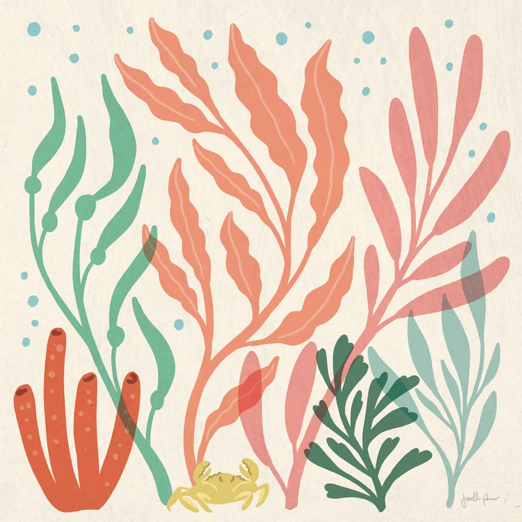 Under the Sea VII by Janelle Penner. SKU 69210a. Archival Giclee Fine art print for wall decor.