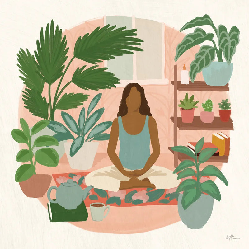 Urban Jungle II by Janelle Penner. SKU 73731a. Archival Giclee Fine art print for wall decor.