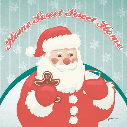 Vintage Christmas X by Janelle Penner. SKU 50980a. Archival Giclee Fine art print for wall decor.