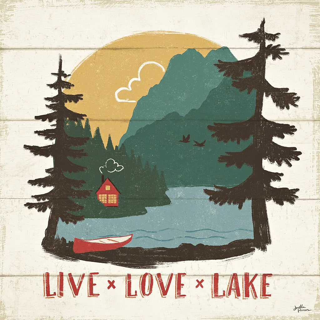 Vintage Lake VII by Janelle Penner. SKU 42256a. Archival Giclee Fine art print for wall decor.