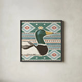 Vintage Lake VIII by Janelle Penner. Shown in a sleek black glass frame for a contemporary gallery look. Available as an archival giclee rolled canvas, fine art paper, or poster print. SKU 42257a.