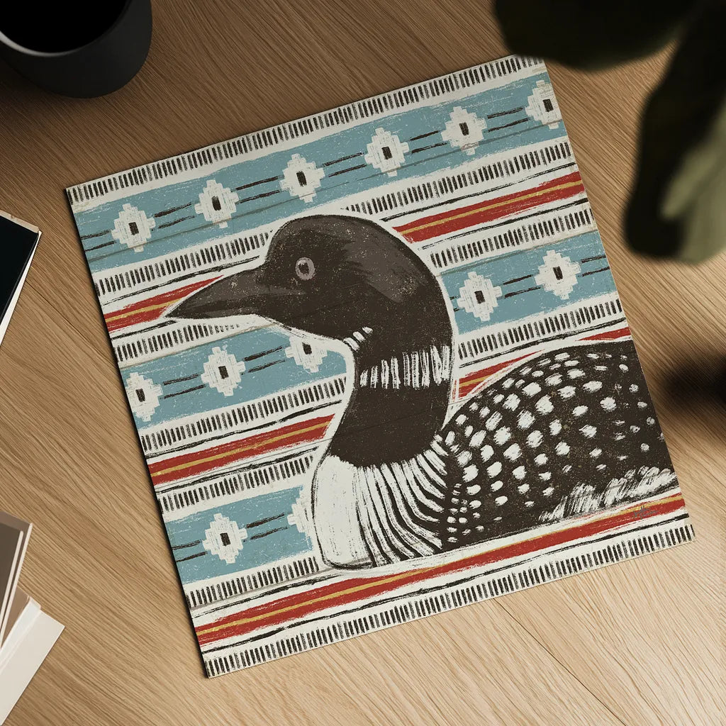 Vintage Lake XI by Janelle Penner. Shown as a detailed flat fine art print, highlighting archival giclee quality. Available as an archival giclee rolled canvas, fine art paper, or poster print. SKU 42260a.