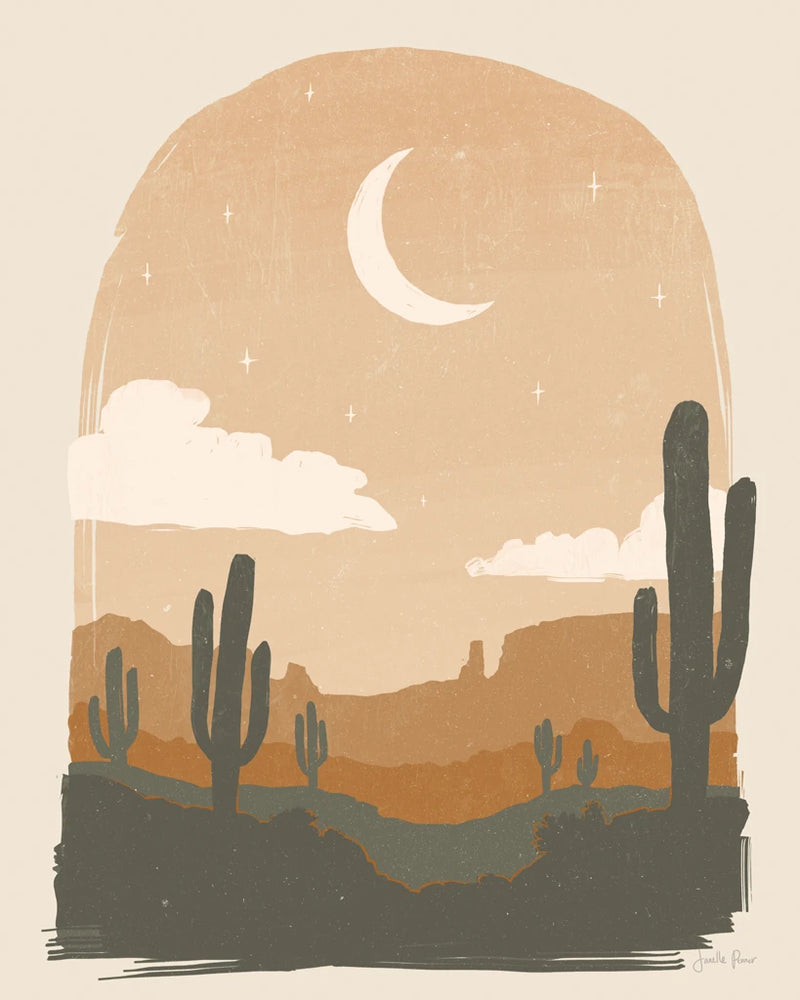 Warm Desert II by Janelle Penner