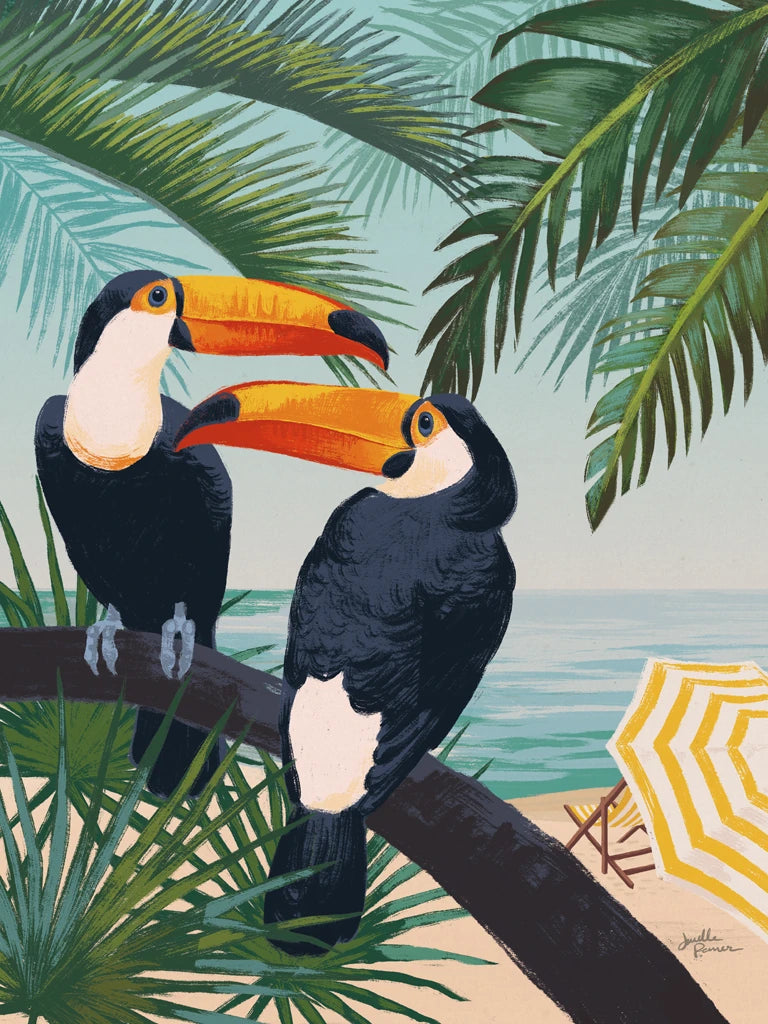 Welcome to Paradise VII No Ship Crop by Janelle Penner