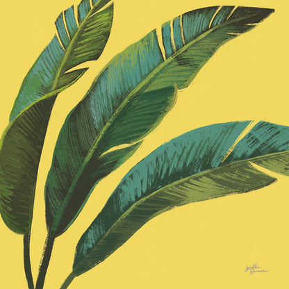 Welcome to Paradise XI Yellow by Janelle Penner. SKU 55553a. Archival Giclee Fine art print for wall decor.