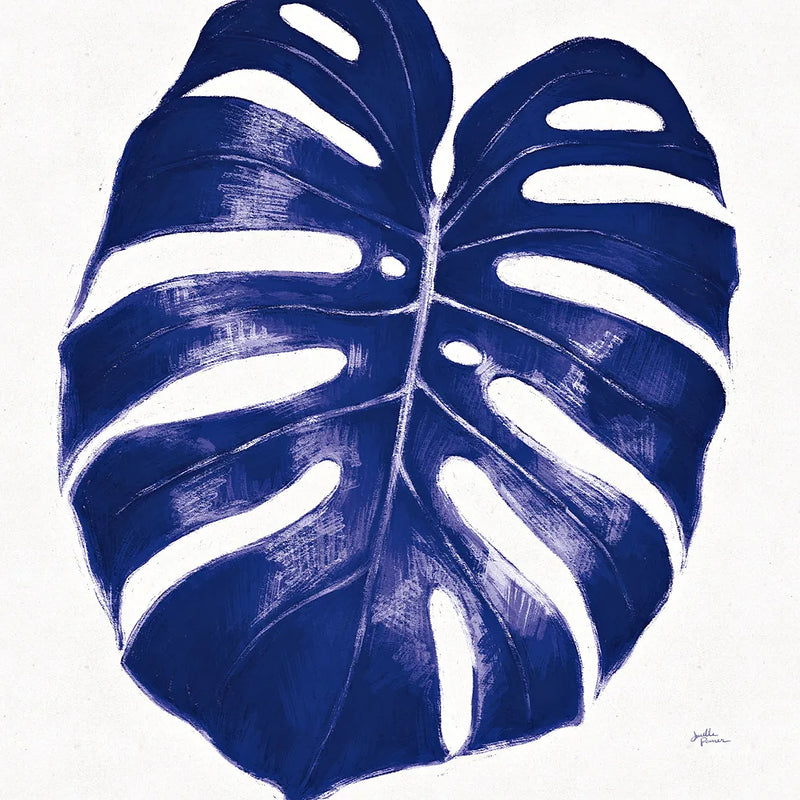 Welcome to Paradise XIII Indigo by Janelle Penner. SKU 34079a. Archival Giclee Fine art print for wall decor.
