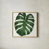 Welcome to Paradise XIII on White by Janelle Penner. Shown in a natural wood glass frame for a timeless modern aesthetic. Available as an archival giclee rolled canvas, fine art paper, or poster print. SKU 31552a.