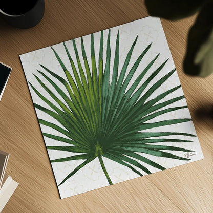 Welcome to Paradise XVI by Janelle Penner. Shown as a detailed flat fine art print, highlighting archival giclee quality. Available as an archival giclee rolled canvas, fine art paper, or poster print. SKU 30419a.