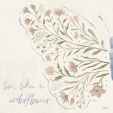 Wildflower Vibes VI Neutral by Janelle Penner. SKU 76403a. Archival Giclee Fine art print for wall decor.