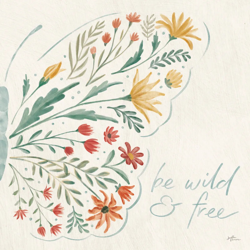 Wildflower Vibes VII by Janelle Penner. SKU 74615a. Archival Giclee Fine art print for wall decor.