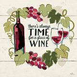 Wine and Friends VI by Janelle Penner. SKU 37917a. Archival Giclee Fine art print for wall decor.