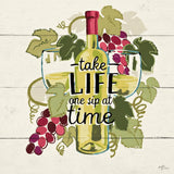 Wine and Friends VII by Janelle Penner. SKU 37918a. Archival Giclee Fine art print for wall decor.