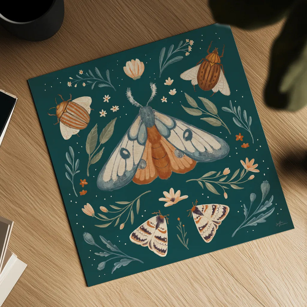 Winged Study II by Janelle Penner. Shown as a detailed flat fine art print, highlighting archival giclee quality. Available as an archival giclee rolled canvas, fine art paper, or poster print. SKU 62894a.