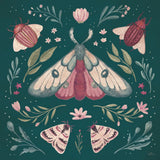 Winged Study II Plum by Janelle Penner. SKU 64060a. Archival Giclee Fine art print for wall decor.