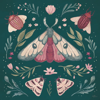 Winged Study II Plum by Janelle Penner. SKU 64060a. Archival Giclee Fine art print for wall decor.