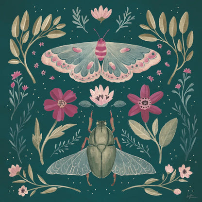 Winged Study III Plum by Janelle Penner. SKU 64061a. Archival Giclee Fine art print for wall decor.