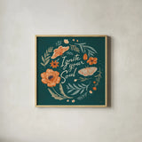 Winged Study IV by Janelle Penner. Shown in a natural wood glass frame for a timeless modern aesthetic. Available as an archival giclee rolled canvas, fine art paper, or poster print. SKU 62896a.