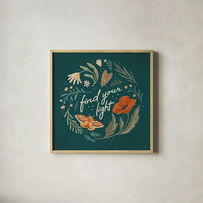 Winged Study V by Janelle Penner. Shown in a natural wood glass frame for a timeless modern aesthetic. Available as an archival giclee rolled canvas, fine art paper, or poster print. SKU 62897a.