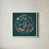 Winged Study V Plum by Janelle Penner. Shown in a crisp white glass frame for a clean and minimalist style. Available as an archival giclee rolled canvas, fine art paper, or poster print. SKU 64063a.