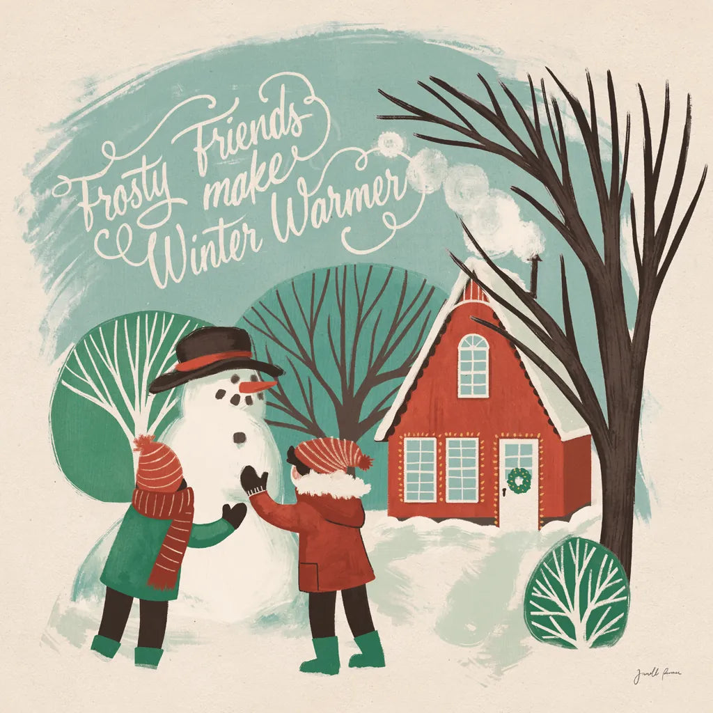 Winter Bliss III by Janelle Penner. SKU 63558a. Archival Giclee Fine art print for wall decor.