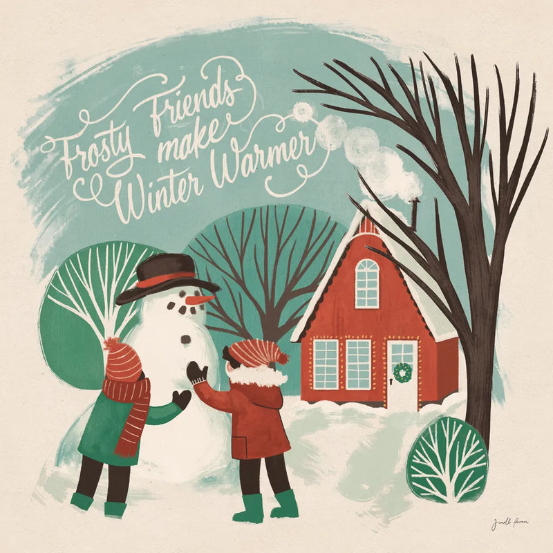 Winter Bliss III by Janelle Penner. SKU 63558a. Archival Giclee Fine art print for wall decor.