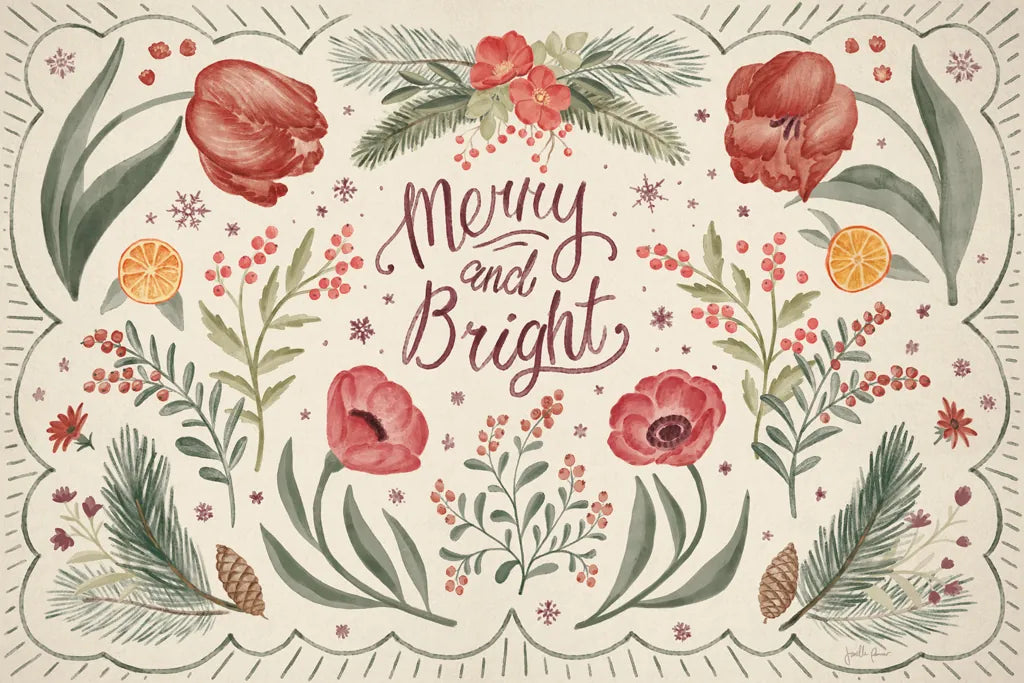 Winter Blooms I by Janelle Penner. SKU 70767i. Archival Giclee Fine art print for wall decor.