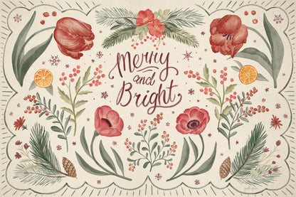 Winter Blooms I by Janelle Penner. SKU 70767i. Archival Giclee Fine art print for wall decor.