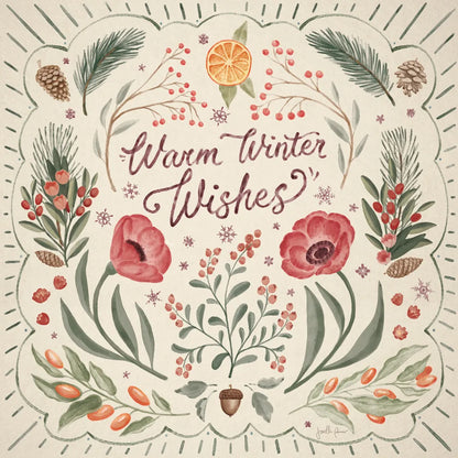 Winter Blooms II by Janelle Penner. SKU 70768a. Archival Giclee Fine art print for wall decor.