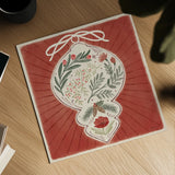 Winter Blooms VI by Janelle Penner. Shown as a detailed flat fine art print, highlighting archival giclee quality. Available as an archival giclee rolled canvas, fine art paper, or poster print. SKU 70772a.