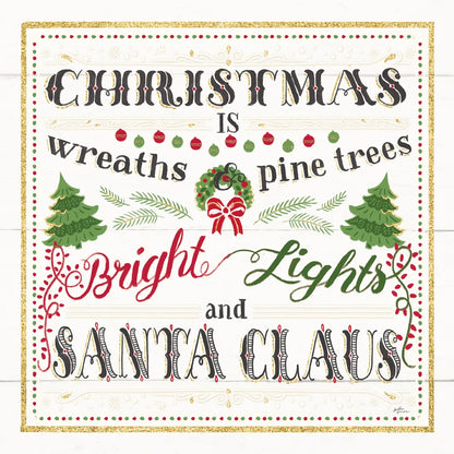 Winter Wonderland VI Shiplap by Janelle Penner. SKU 37373a. Archival Giclee Fine art print for wall decor.