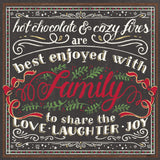Winter Wonderland VII Brown Red by Janelle Penner. SKU 37372a. Archival Giclee Fine art print for wall decor.