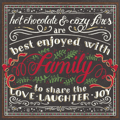 Winter Wonderland VII Brown Red by Janelle Penner. SKU 37372a. Archival Giclee Fine art print for wall decor.