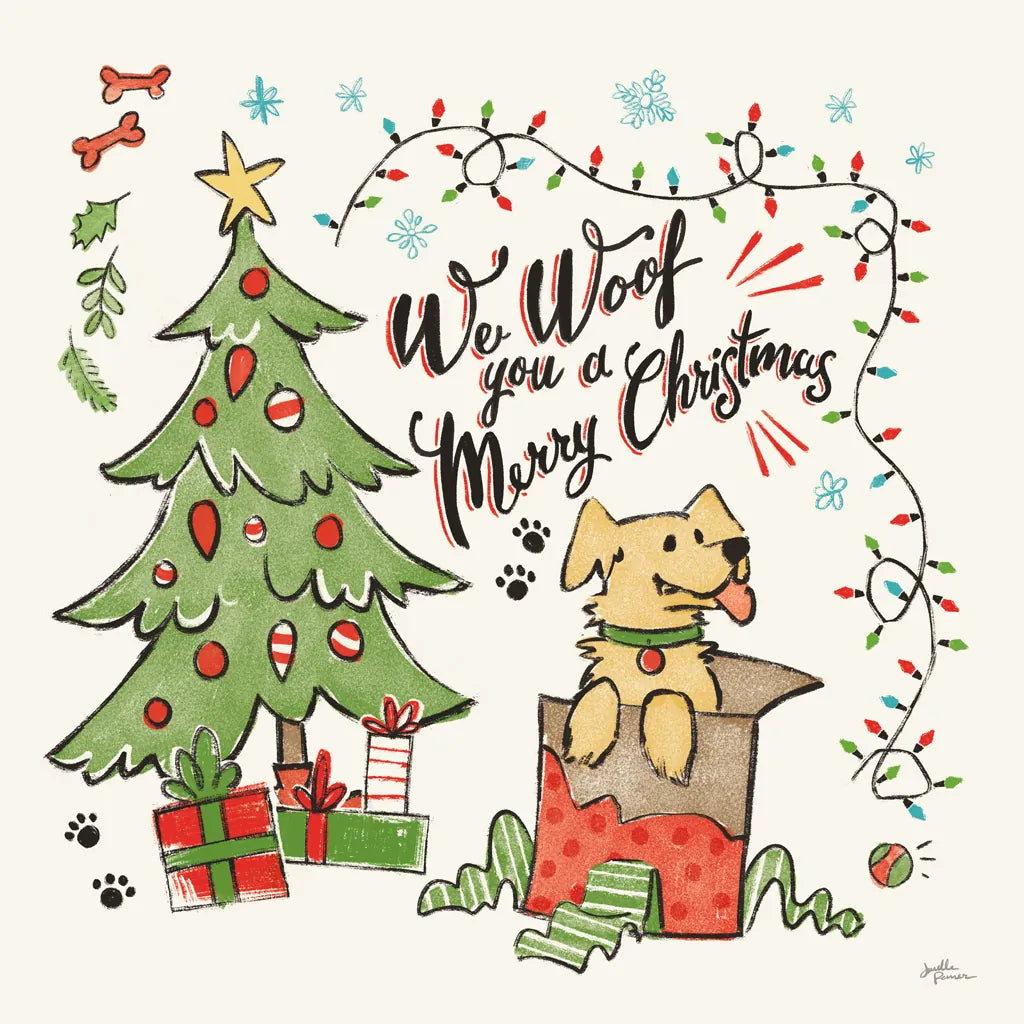 Winter Wooferland VI by Janelle Penner. SKU 59149a. Archival Giclee Fine art print for wall decor.