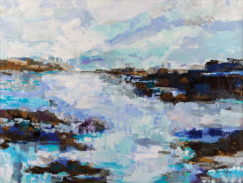Abstract Marsh by Jeanette Vertentes
