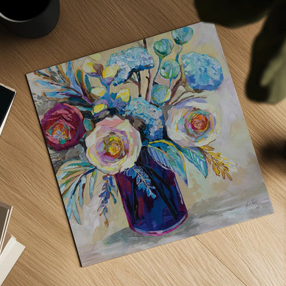 All Grown Up by Jeanette Vertentes. Shown as a detailed flat fine art print, highlighting archival giclee quality. Available as an archival giclee rolled canvas, fine art paper, or poster print. SKU 100308a.