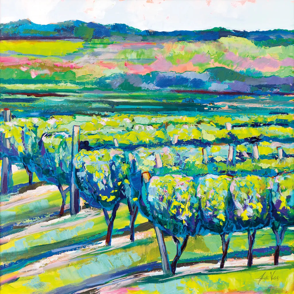 All in a Row by Jeanette Vertentes. SKU 70557a. Archival Giclee Fine art print for wall decor.