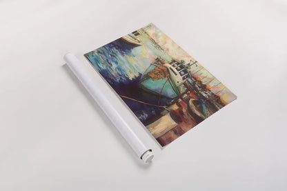 At Fords by Jeanette Vertentes. shown as a rolled paper print. Available as archival giclee rolled canvas, fine art paper, or poster print. SKU 49330i.