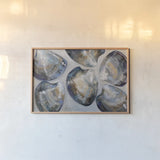 Atlantic Shuffle by Jeanette Vertentes. shown as a paper print in a natural frame. Available as a archival giclee rolled canvas, fine art paper, or poster print. SKU 95739i.