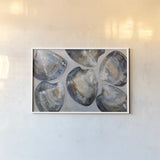 Atlantic Shuffle by Jeanette Vertentes. shown as a paper print in a white frame. Available as a archival giclee rolled canvas, fine art paper, or poster print. SKU 95739i.