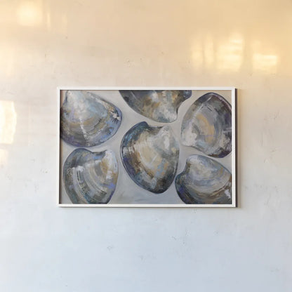 Atlantic Shuffle by Jeanette Vertentes. shown as a paper print in a white frame. Available as a archival giclee rolled canvas, fine art paper, or poster print. SKU 95739i.