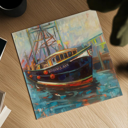 Barbara Ann by Jeanette Vertentes. Shown as a detailed flat fine art print, highlighting archival giclee quality. Available as an archival giclee rolled canvas, fine art paper, or poster print. SKU 49331a.