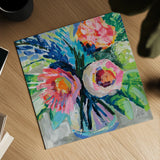 Because Im Happy by Jeanette Vertentes. Shown as a detailed flat fine art print, highlighting archival giclee quality. Available as an archival giclee rolled canvas, fine art paper, or poster print. SKU 84313a.