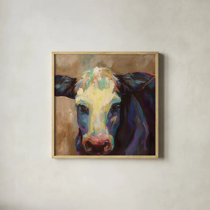 Betsy No Tag by Jeanette Vertentes. Shown in a natural wood glass frame for a timeless modern aesthetic. Available as an archival giclee rolled canvas, fine art paper, or poster print. SKU 56710a.