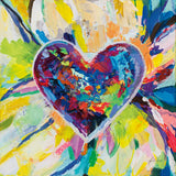 Blooming Love by Jeanette Vertentes. SKU 78268a. Archival Giclee Fine art print for wall decor.