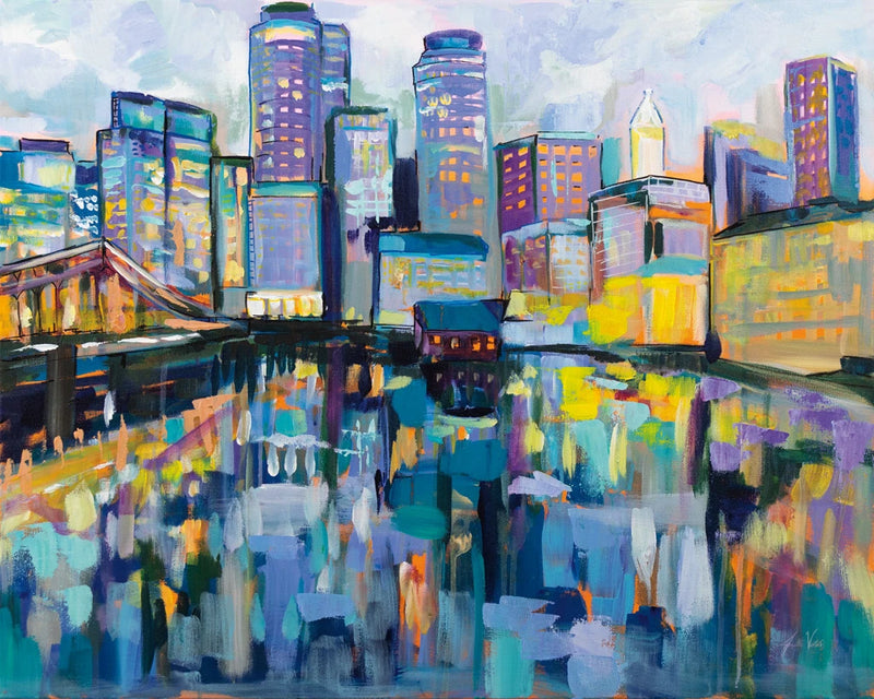 Boston Harbor by Jeanette Vertentes